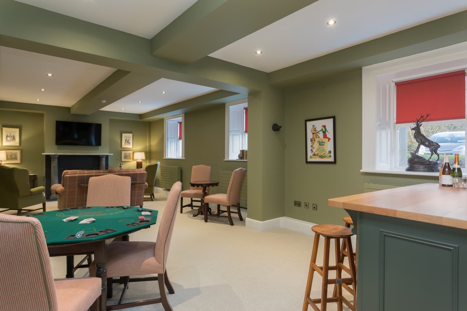 The games room